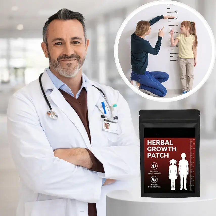 Songail™ Herbal Growth Patch - Add 2-4 Inches of Permanent Height in 30 Days - Without Surgery, Pills, or 20 Years of Stretching