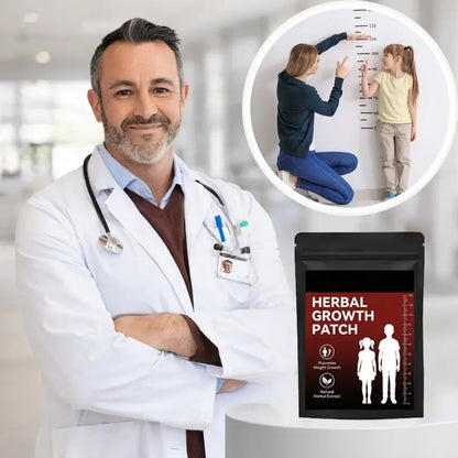Songail™ Herbal Growth Patch - Add 2-4 Inches of Permanent Height in 30 Days - Without Surgery, Pills, or 20 Years of Stretching