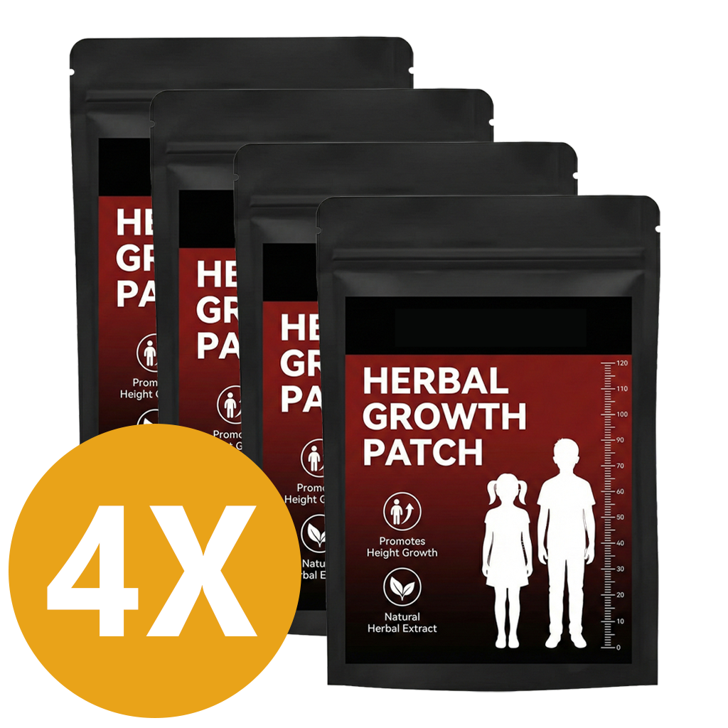 Songail™ Herbal Growth Patch - Add 2-4 Inches of Permanent Height in 30 Days - Without Surgery, Pills, or 20 Years of Stretching
