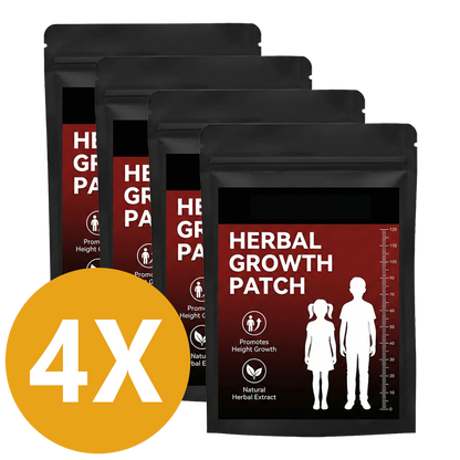 Songail™ Herbal Growth Patch - Add 2-4 Inches of Permanent Height in 30 Days - Without Surgery, Pills, or 20 Years of Stretching