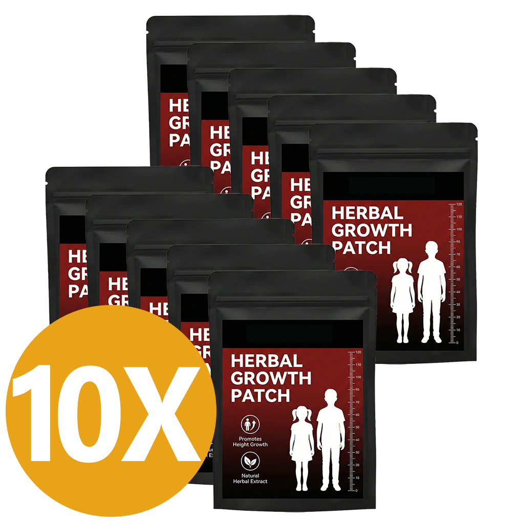 Songail™ Herbal Growth Patch - Add 2-4 Inches of Permanent Height in 30 Days - Without Surgery, Pills, or 20 Years of Stretching