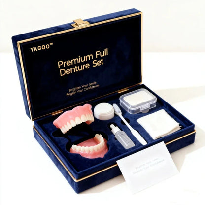 🌎Ends Today: 70% OFF! ⏰Yagoo™ Medical Full Denture with Strong Suctiond🦷Obtain American Dental Association (ADA) Certification